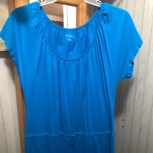 Scoop neck, tie waist dresses